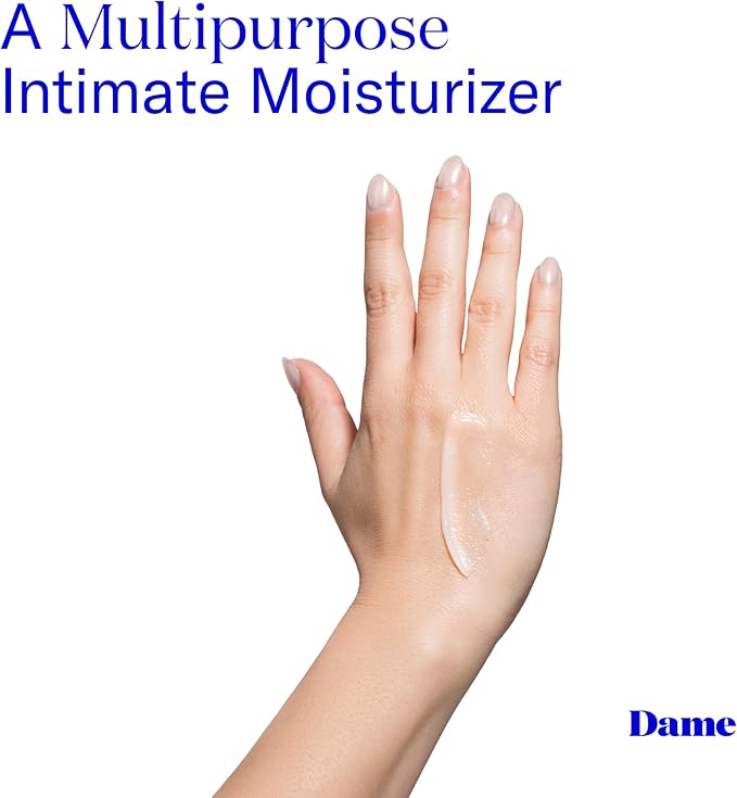 Dame Products Play Balm for Women and Men - Oil-Based Moisturizer + Massage Lotion
