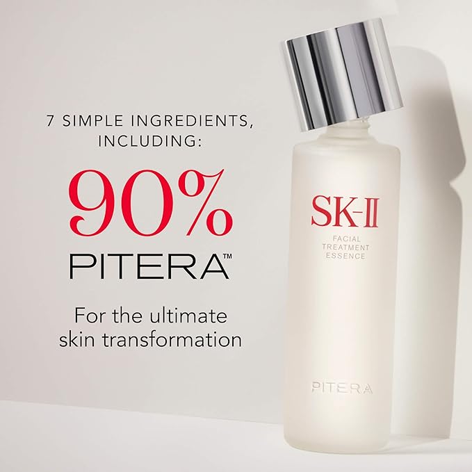 SK-II Facial Treatment Essence - Anti-Aging Essence Skincare to Help Reduce the Appearance of Fine Lines & Wrinkles - Visibly Refines Texture & Improves Firmness & Dark Spots (5.4 oz)