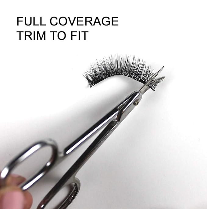 Mink Magnetic Eyelashes Diva Lash – NEW Single Lash for Use with Magnetic Eyeliner, 5 Magnet Mink Magnetic Lashes (Natural Lash)