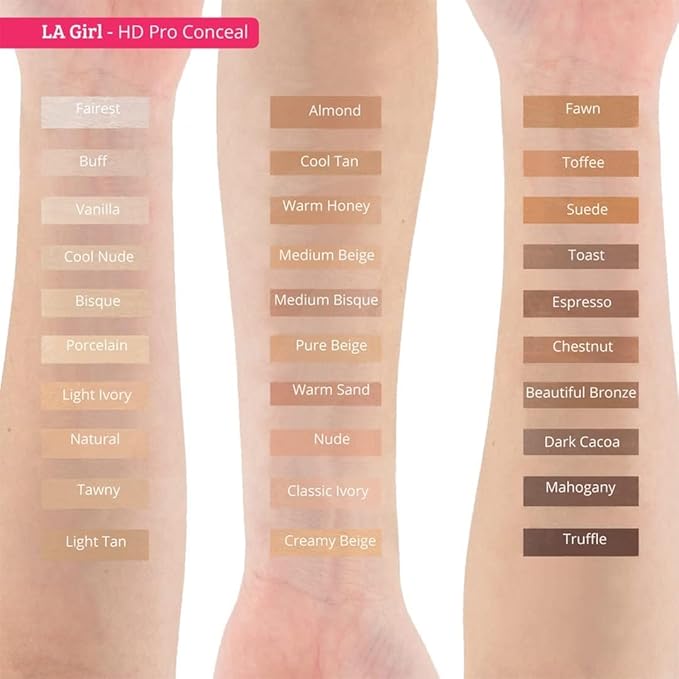 L.A. Girl HD Pro.Conceal, Vanilla GC956
