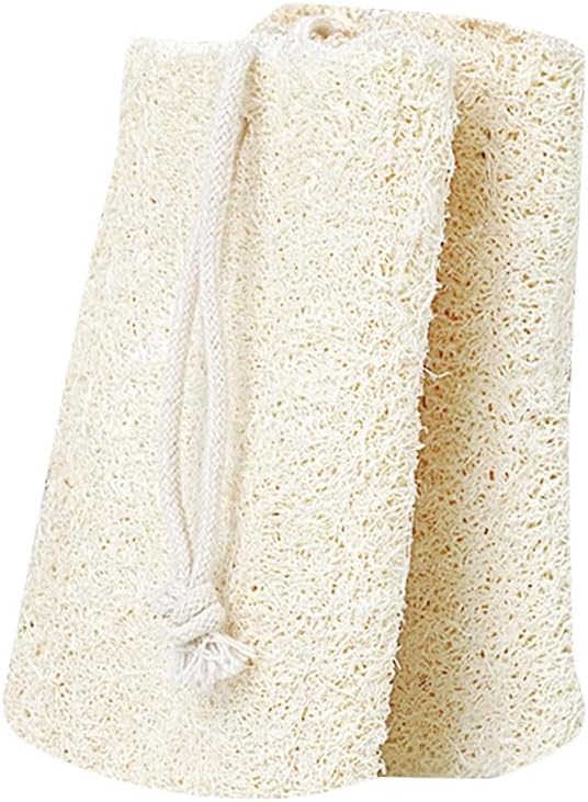 2 Pcs 15cm Natural Loofah Sponge Large Exfoliating Loofah Deep Clean Loofah Bath Shower Loofah Body Scrubber Exfoliator Long Spa Loofah Skin Care Loofah for Men Women