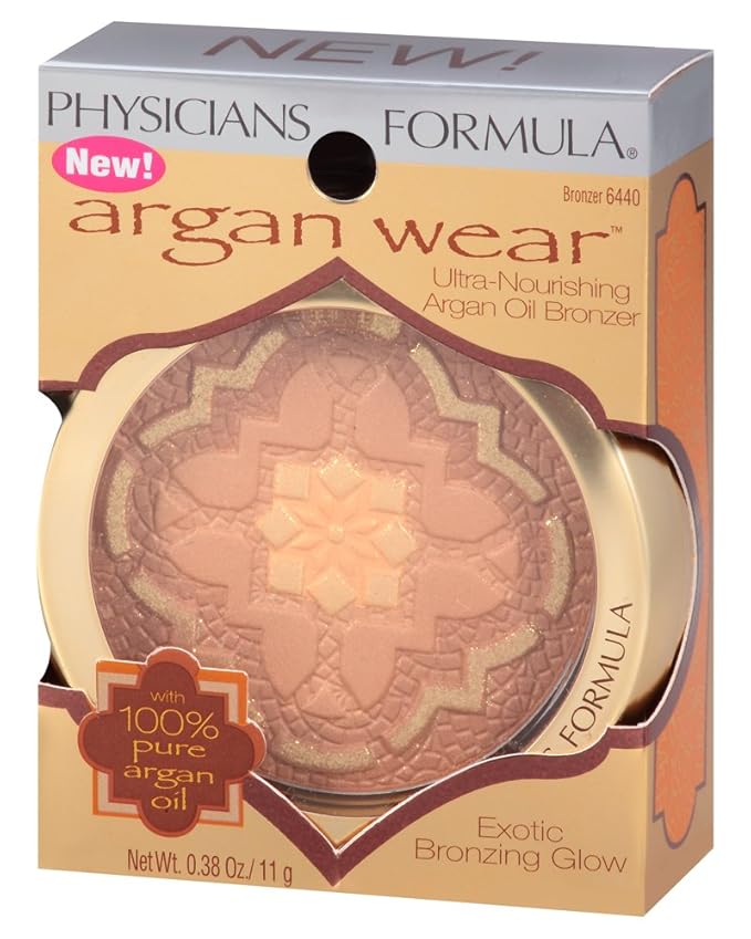Physicians Formula Argan Wear Ultra-Nourishing Argan Bronzer, Bronzer, 0.38 Ounce