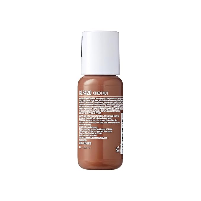 Ruby Kisses No More Blemish Liquid Foundation with Hyaluronic Acid, Blemish Control, Semi Matte Medium Coverage, Buildable Long Lasting, Lightweight