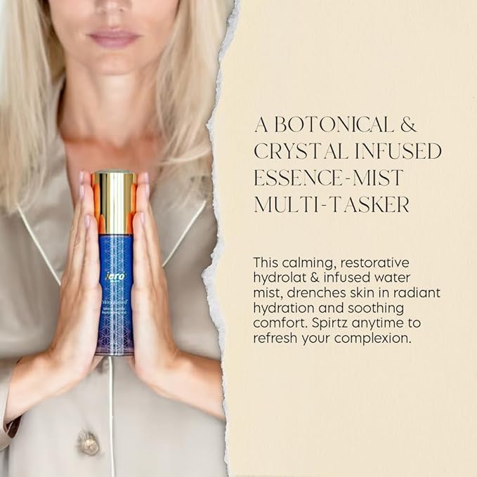 ierΓ³ Beauty Lavender, Chamomile & Frankincense Replenishing Facial Mist | Hydrating Toner | Calming, Restorative Hydrolat Essence | Strengthens Skin Barrier & Soothes Redness | Non-Comedogenic, Vegan