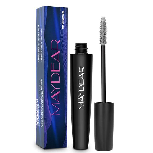 Maydear Silver Colored Mascara β Waterproof, Long Lasting, Smudge-Proof, Fast-Drying Lengthening Mascara for Party & Stage Make