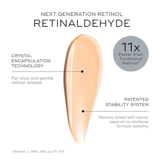 Medik8 Crystal Retinal 20 - Firming Skin Regenerating Retinaldehyde Serum - Smoothing Wrinkle Repair Recipe - With Hyaluronic Acid, Vitamin E - 1 oz
