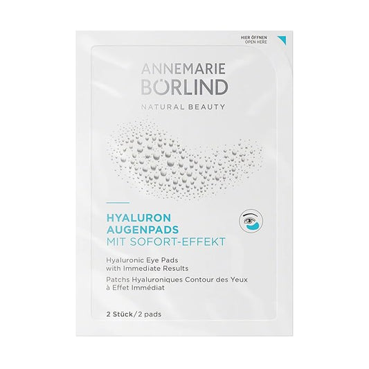 ANNEMARIE BΓRLIND Hyaluronic Acid Under Eye Mask β Vegan Eye Patches for Puffy Eyes with Tremella and Konjac Rootβ Remove Under Eye Bags Instantly β Cruelty-free Gel Eye Patch β 6 Pairs