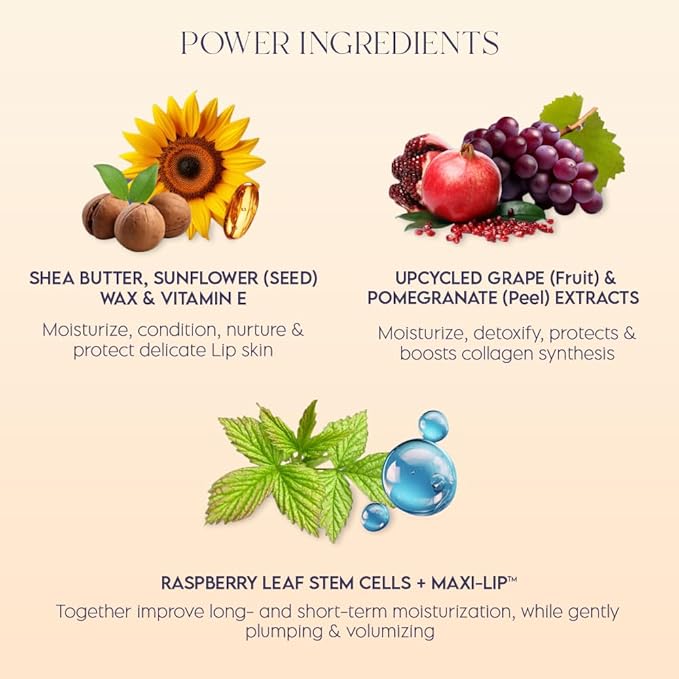 ierΓ³ Beauty 3-in-1 Moisturizing Vegan Tinted Lip Balm: Hydrating, Soothing Lip Serum + Plumping Balm + pH Reactive Tint | Shea Butter & Vitamin E | Antioxidant-rich Long Lasting Lip Care Paraben Free