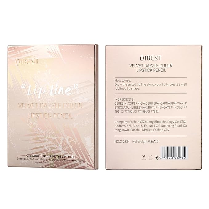 12PCS Matte Lip Liner Set,Waterproof Lipstick Liner Slim,High Pigmented Creamy Lipliners Pencil,Non-fading Long Lasting Lip Liner Pencil for Women