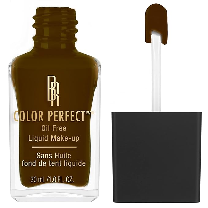 Black Radiance Color Perfect Liquid Full Coverage Foundation Makeup, Chocolate Dipped, 1 Ounce