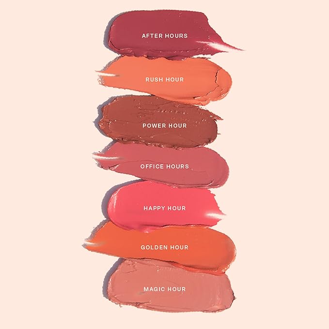 Tower 28 Beauty BeachPlease Cream Blush for Cheeks and Lips - Multi-Purpose Lip and Cheek Tint in Orange Blush - for Sensitive Skin β Color GOLDEN HOUR, Luminous Finish