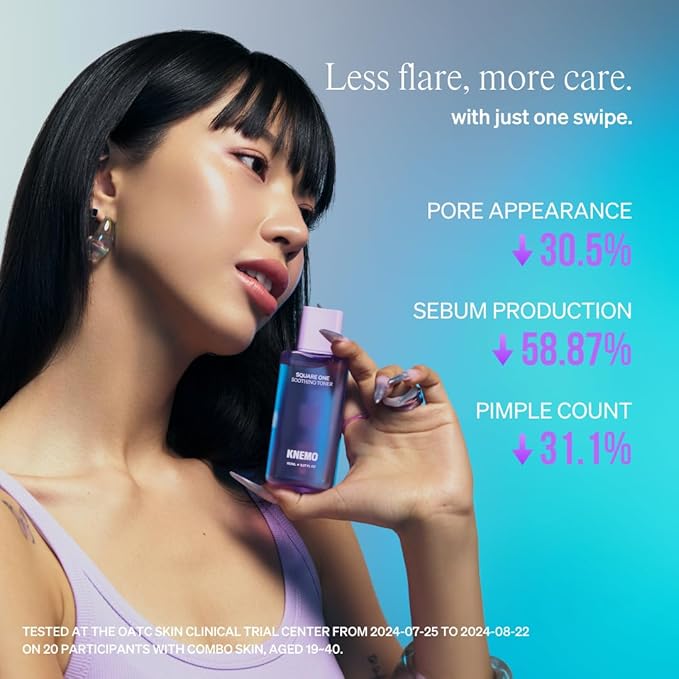 Square One Soothing Toner for Sensitive Skin with Calming CICA, Tea Tree, Anti-Sebum, Antioxidants, AHA, PHA, Niacinamide, Vegan, Cooling, Fragrance-Free | 5.07 fl oz β¦ 150ml