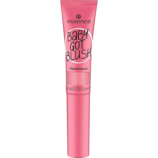 essence | Baby Got Blush Liquid Blush | Lightweight, Buildable, Radiant with Sponge Applicator | Vegan & Cruelty Free (10 | Pinkalicious)