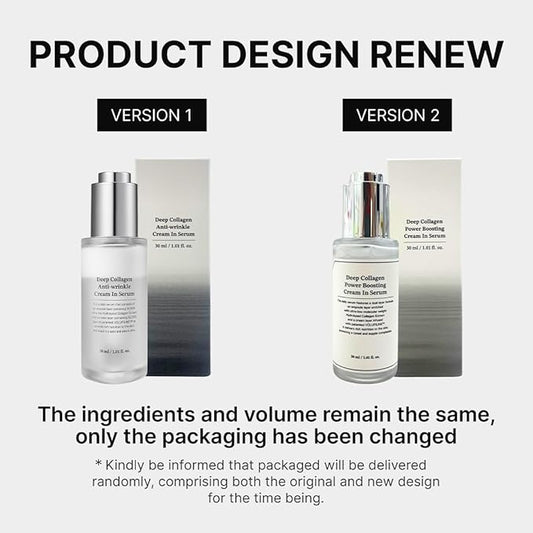 SUNGBOON EDITOR Deep Collagen Anti-Wrinkle Cream In Serum | Volufiline, Real Collagen, Skin Volumizing, Glass Skin, Elasticity for Aged Skin, Korean Skin Care, Serum for Face, 1.01 fl. oz