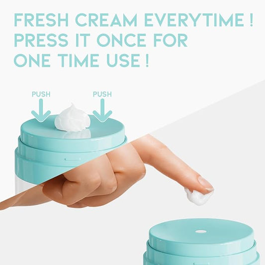 #OOTD Peptide Moisturizer Cream For Face, Dry Sensitive Skin Protection Barrier Cream For Aging Skin, Anti Aging, Hydrating, Peptide, Ceramide, Panthenol (1.69 FL.OZ)