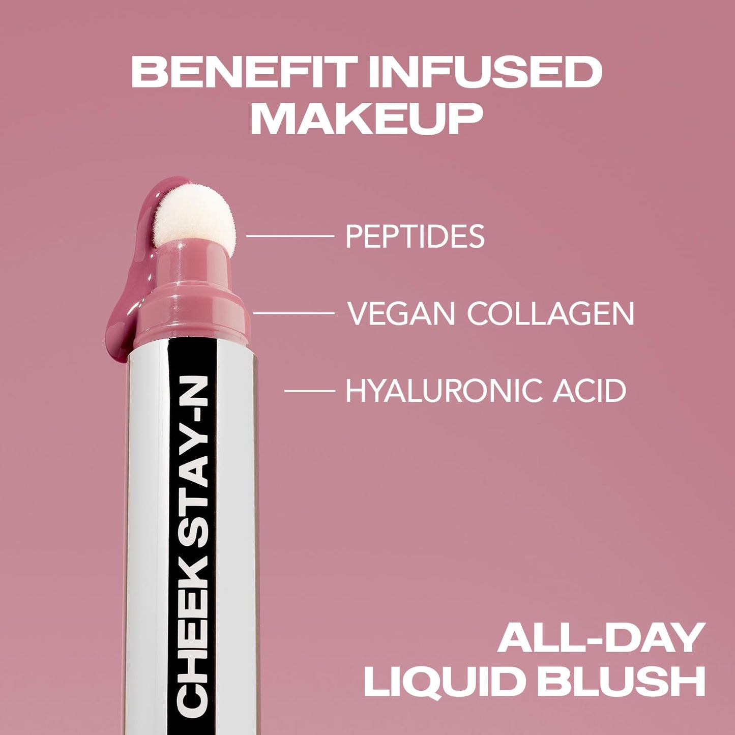 Sacheu Cheek STAY-N Liquid Blush for Cheeks β High Pigment, Buildable, Lightweight Cream Blush Infused With Squalane, for Dewy & Radiant Flushed Cheeks β Long-lasting & Cruelty Free, I'm Guilty