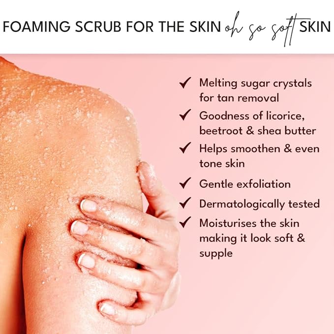Radiant Glow Sugar Scrub - Natural Exfoliation & Moisturizer, Unveil Your Skinβs Natural Beauty, 8oz
