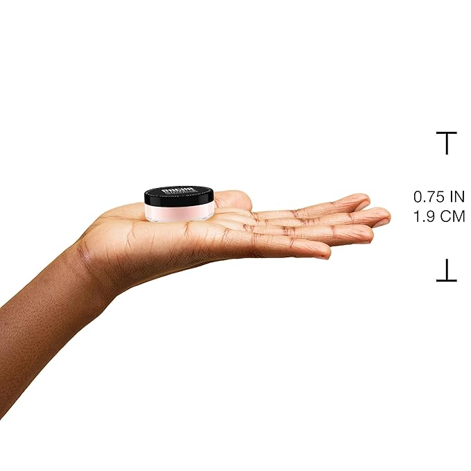 Sacha BUTTERCUP RosΓ© Mini Setting Powder. No Ashy Flashback. Blurs Fine Lines and Pores. Loose, Translucent Face Powder to Set Makeup Foundation or Concealer. For All Skin Tones, 0.35 oz.