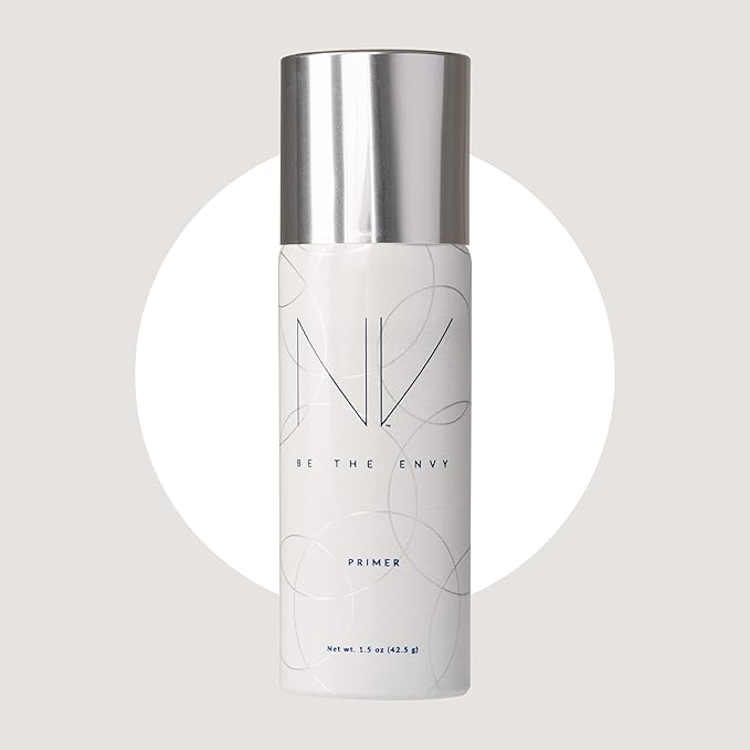 NV Perfecting Fine Mist Primer Buildable Coverage Professional Airbrush Makeup with Plant-based Stem Cell Polypeptides, Vitamins A, D, E and Aloe, 1.5 ounces, PRIMER