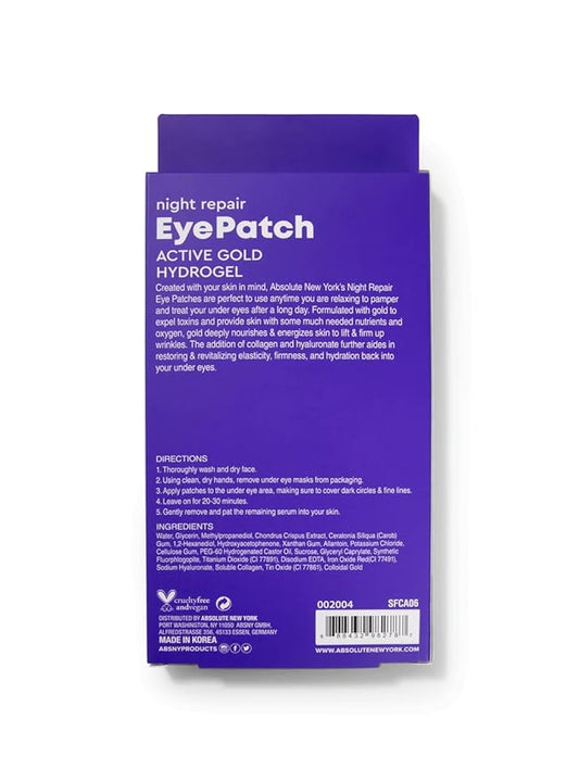 Absolute New York Gold Night Repair Eye Patch