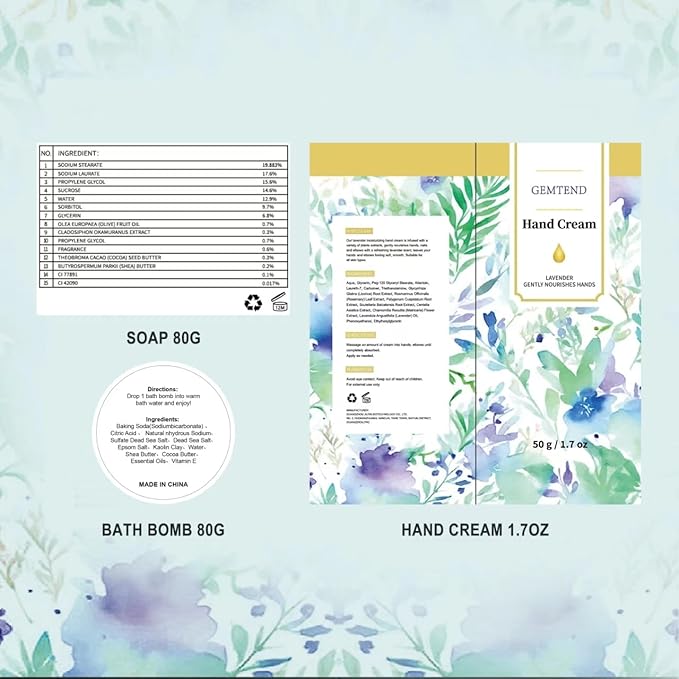 Birthday Spa Gift Baskets and Relaxing Sets for Girlfriends, Wife, Mom, Sister, Female Friends and Coworkers