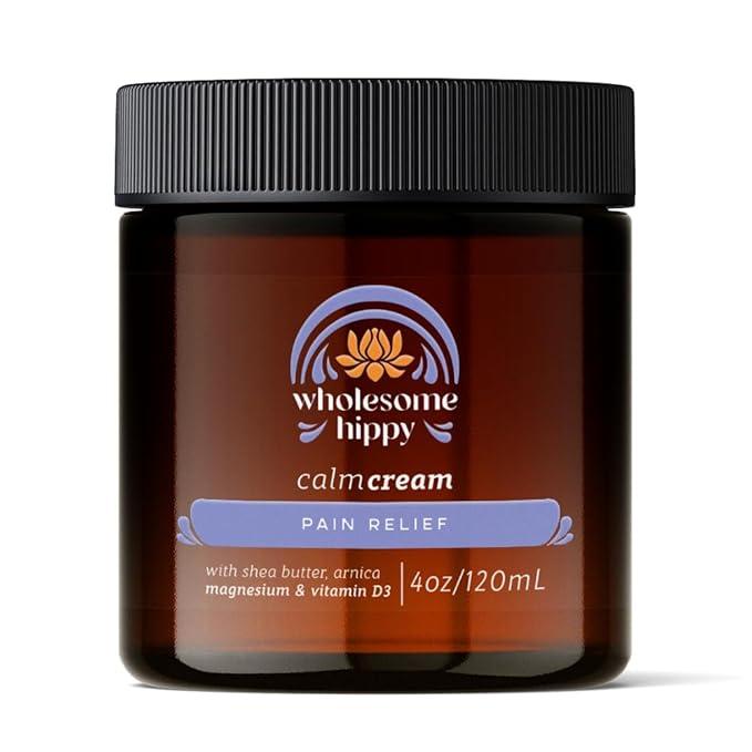Magnesium Calm Cream β All Natural Body Butter with Magnesium, Vitamin D3, Arnica & Turmeric β Soothing Moisturizer for Skin Wellness & Relaxation β 4oz