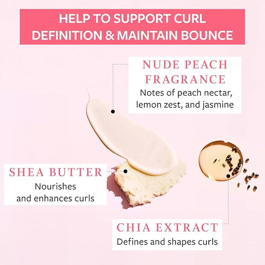 Function of Beauty Curly Hair Shampoo & Conditioner XL Set - Sulfate-Free Shampoo & Conditioner Duo for Natural Curls & Bounce - Curl Defining, Hydrating & Moisturizing - Dry & Dull Hair Care Products