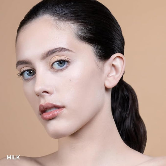 OFIR Skin Satin Medium Coverage Foundation | Lightweight Foundation Makeup with Vegan Formula | Blue Light Protection & Non-Creasing for Long-Lasting Wear | 1 FL OZ (Milk - Very Fair Cool)