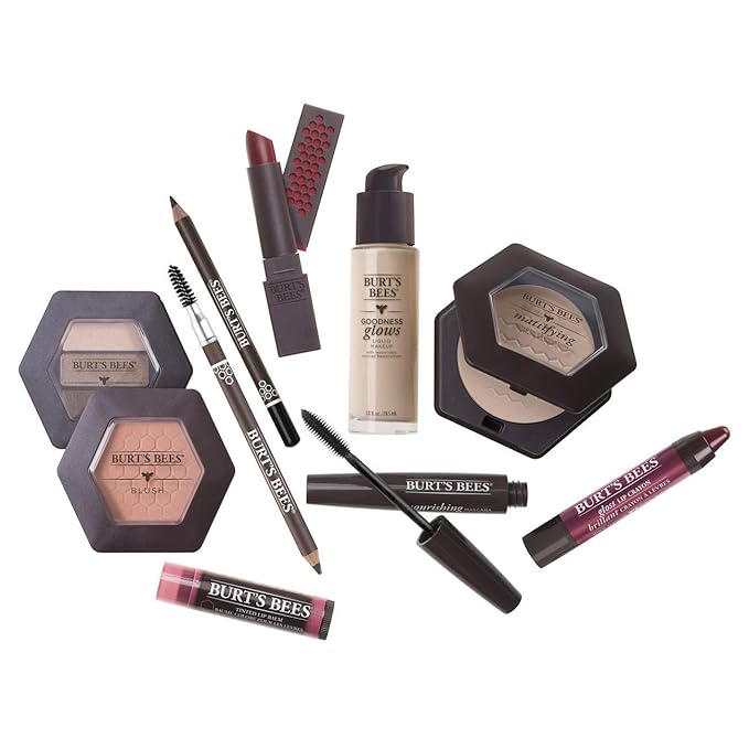 Burtβs Bees 100% Natural Origin Mattifying Powder Foundation, Sand, 0.3 Ounce, Packaging May Vary