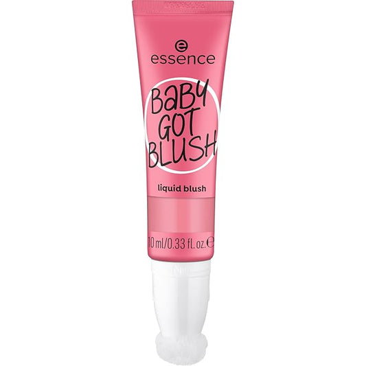 essence | Baby Got Blush Liquid Blush | Lightweight, Buildable, Radiant with Sponge Applicator | Vegan & Cruelty Free (10 | Pinkalicious)