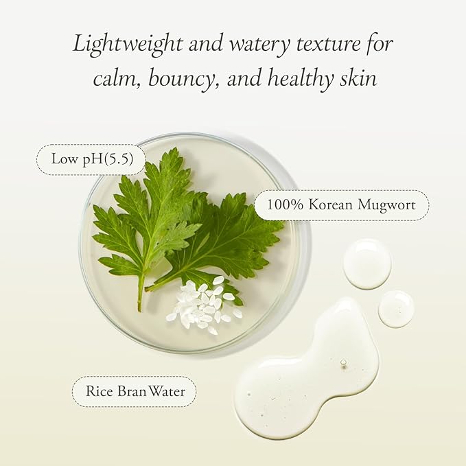 APRILSKIN Calm & Hydrate Duo - Artemisia Korean Rice Toner & Artemisia Squalane Hydra Gel Cream, Soothing Care and Deep Hydration for Balanced, Radiant Skin