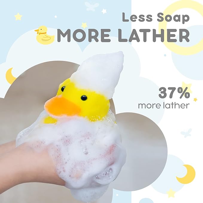 Baby Sponge - Fun Bath Toy for Children - Made of PU Foam, High-Density, High-Absorbent, Safe, and Durable - General Washing, Showering, Bathing, Bubble Bath, and Body Cleaning (Unicorn)
