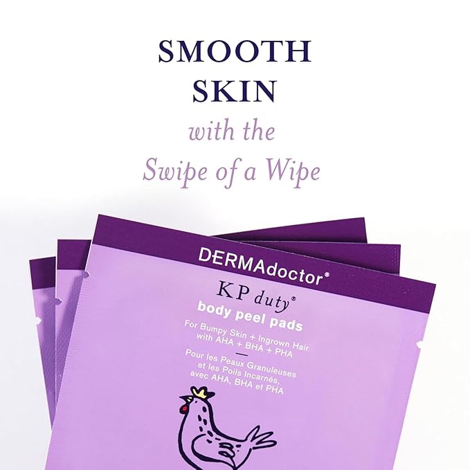 KP Bump Eraser Body Scrub with 10% AHA, Keratosis Pilaris Exfoliater with Glycolic and Lactic acids | Dermatologist Formulated β 10 Pack
