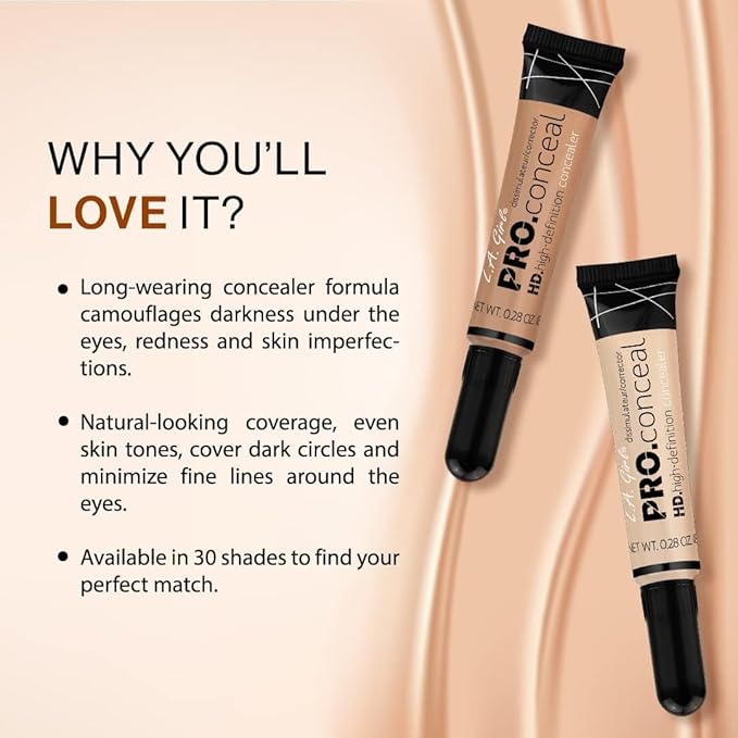L.A. Girl HD Pro.Conceal, Vanilla GC956
