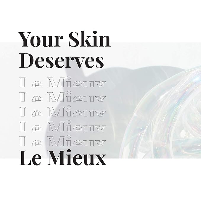 Le Mieux Icy Revitalizing Mask - Cooling, Soothing Clay Face Mask with French Green Clay & Amazon White Clay - Facial Mask for Oily & Blemish Prone Skin (2 oz / 60 ml)