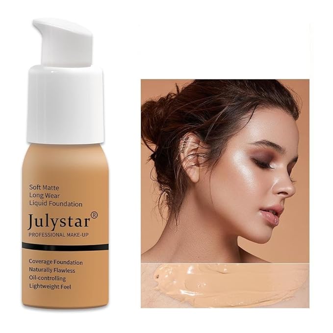 Liquid concealer Foundation Facial Cream Foundation Light and long-lasting liquid foundation Concealer foundation oil - 03#