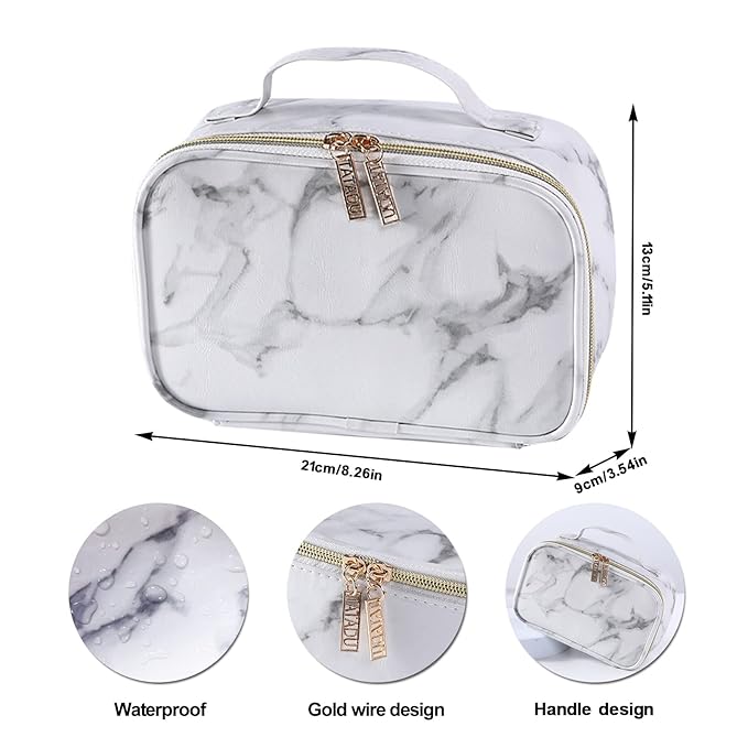 MISS ROSE M All In One Makeup Kit, Makeup Kit for Women Full Kit,Multipurpose Women's Cosmetics Set,Beginners and Professionals Alike,Easy to Carry(DLS-White)