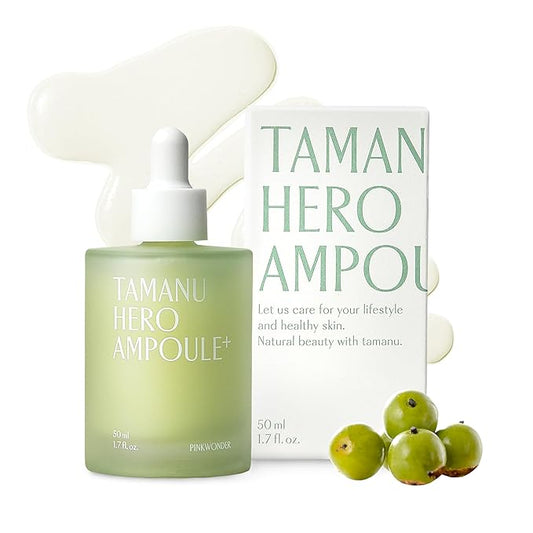 PINKWONDER Tamanu Hero Ampouleโบ 1.69oz (50ml), 50,000ppm Tamanu Oil for Soothing