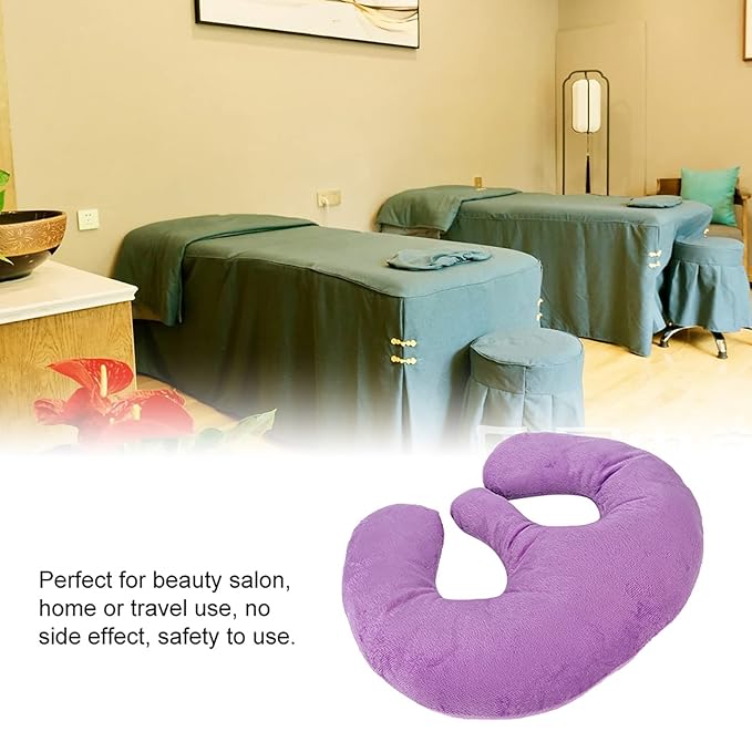 Beauty salon chest ow, Beauty Salon Breast Support ow SPA Massage Chest ow Cushion Purple (Purple)