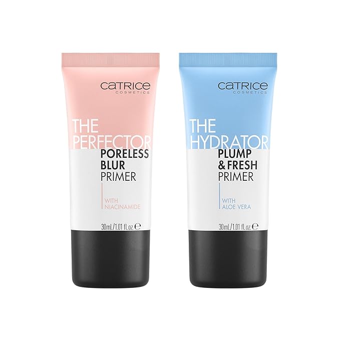 Catrice | Perfector Poreless Primer& Hydrator Primer Bundle | Full Coverage Makeup | Vegan & Cruelty Free