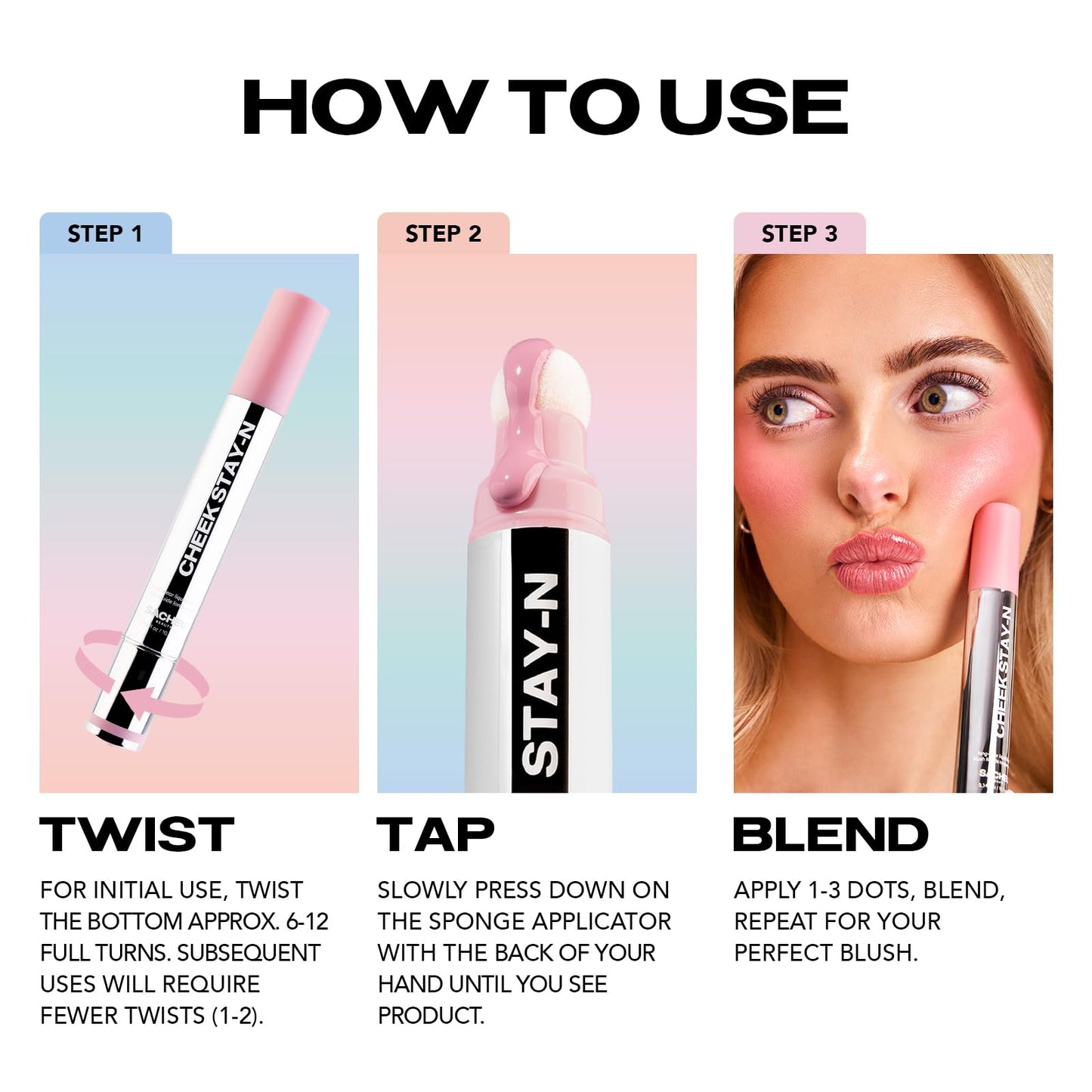Sacheu Cheek STAY-N Liquid Blush for Cheeks β High Pigment, Buildable, Lightweight Cream Blush Infused With Squalane, for Dewy & Radiant Flushed Cheeks β Long-lasting & Cruelty Free, I'm Guilty