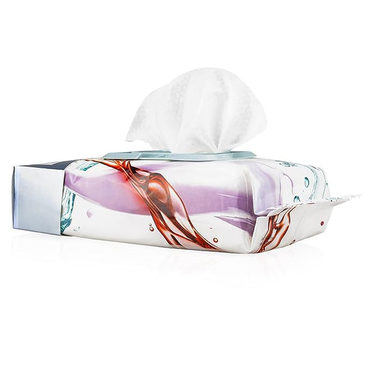 Body Prescription Makeup Cleansing Wipes - Gentle and Effective Face Wipes, 50 Count (Pack of 3), Retinol