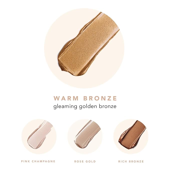 JLO BEAUTY That Star Filter Complexion Booster Highlighter & Bronzing Drops, Warm Bronze, 1 fl oz, For Body & Face, Makeup Primer with Vitamin E, Lightweight Shimmer Sheer Formula, Dewy, Glowy Skin