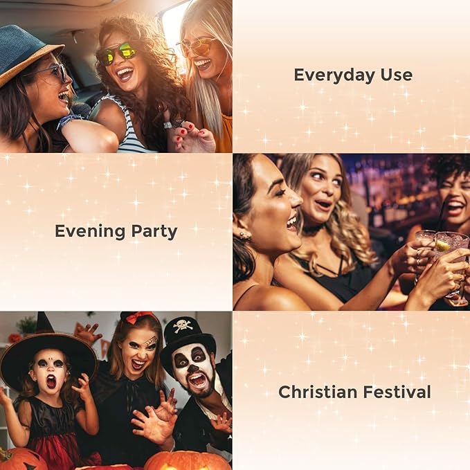 Body Shimmer Powder, Glitter Highlighter for Face, Liquid Highlighter Blush Body Glow Shimmer Powder Fairy Brightening Makeup Stick for Eyes, Hair (Purple, 1.13 Oz)