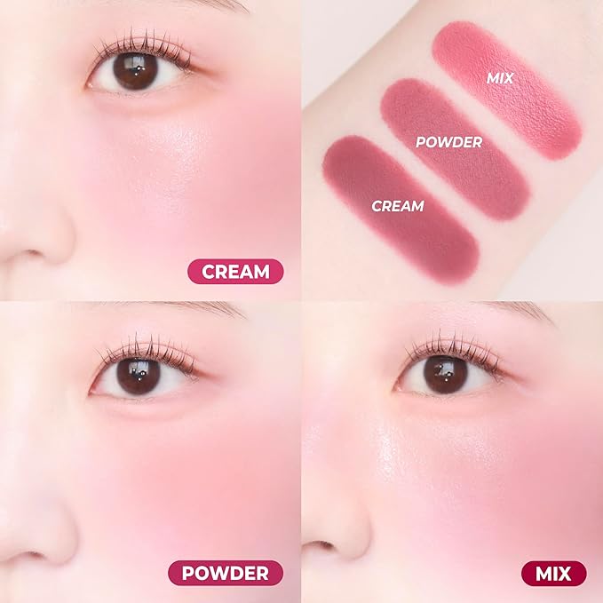 COLORGRAM TINTIN DORY DUO BLUSHER 05 RED HEART DUO