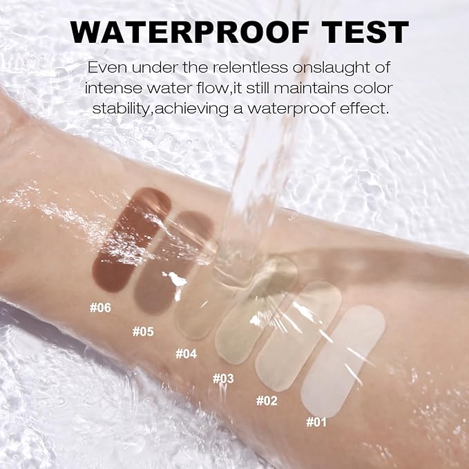 YOUNG VISION Full Coverage Liquid Foundation and Concealer Duo β Long-Wear, Lightweight, Non-Comedogenic, Hydrating, Oil-Free, Waterproof, Skin-Like Finish for All Skin Types