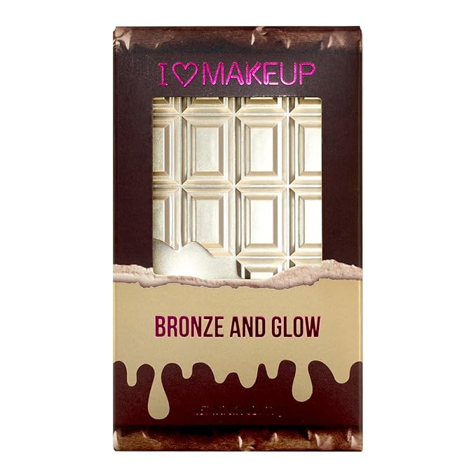 I Heart Chocolate Make Up Palette Bronze and Glow