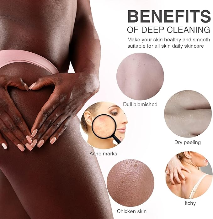 African Net Sponge Real African Net Sponge Authentic Exfoliating Washcloth for Deep Exfoliation Quick-Drying African Exfoliating Net Great for Daily Use13