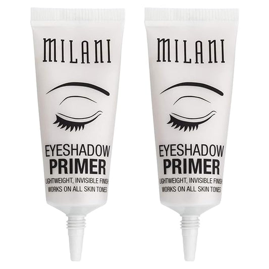 Milani Eyeshadow Primer - 2 Pack | Primer Face Makeup Eye Shadow Primer Base | Makeup Primer for Face | Vegan, Cruelty-Free, Made for Long-Lasting Wear | Use with Eye Shadow Palettes