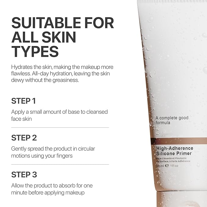 Hydrating Face Primer β Smoothing Makeup Base & Pore Minimizer, Lightweight & Moisturizing, Extends Makeup Wear, Oil Control, for All Skin Types